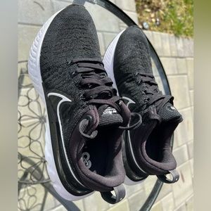 Nike React Infinity Run Flyknit 2 Running Black White Shoes Men’s Size 7.5
